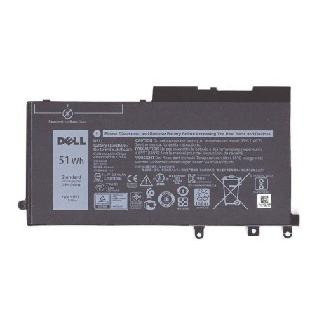 Dell BTRY PRI 51WHR 3C Lithium Battery - High Performance Power for Your Devices | Manufacturer Part: 5MVGPT